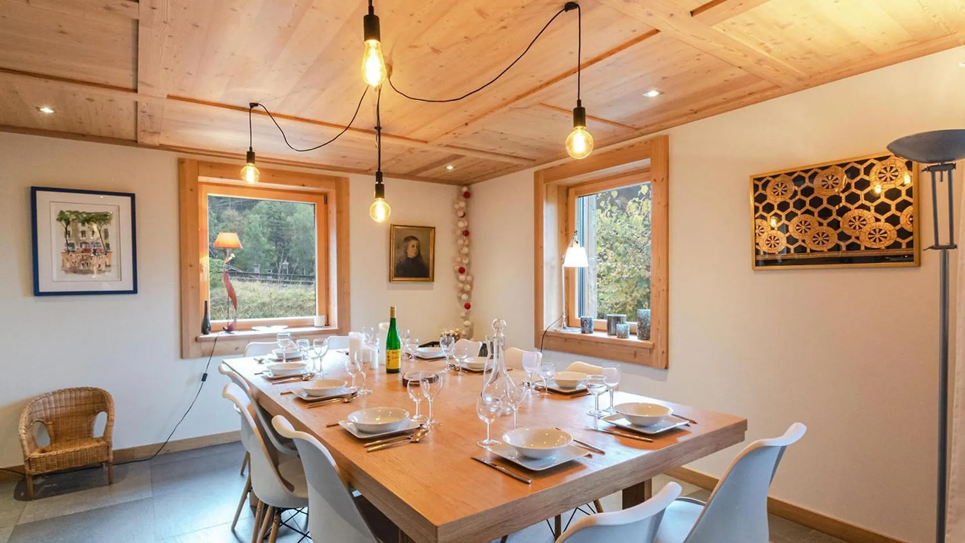 שאמוני Superbe Chalet Avec Grand Jardin, 5 Chambres, Parking Et Wifi - Fr-1-343-177