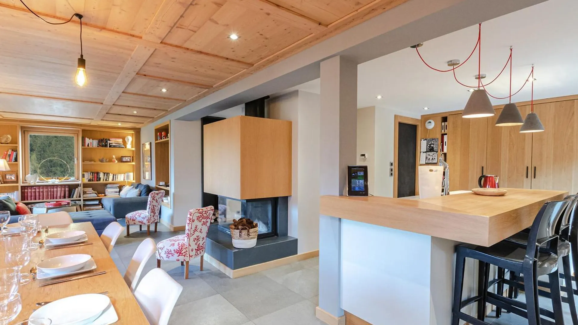 Superbe Chalet Avec Grand Jardin, 5 Chambres, Parking Et Wifi - Fr-1-343-177 霞慕尼
