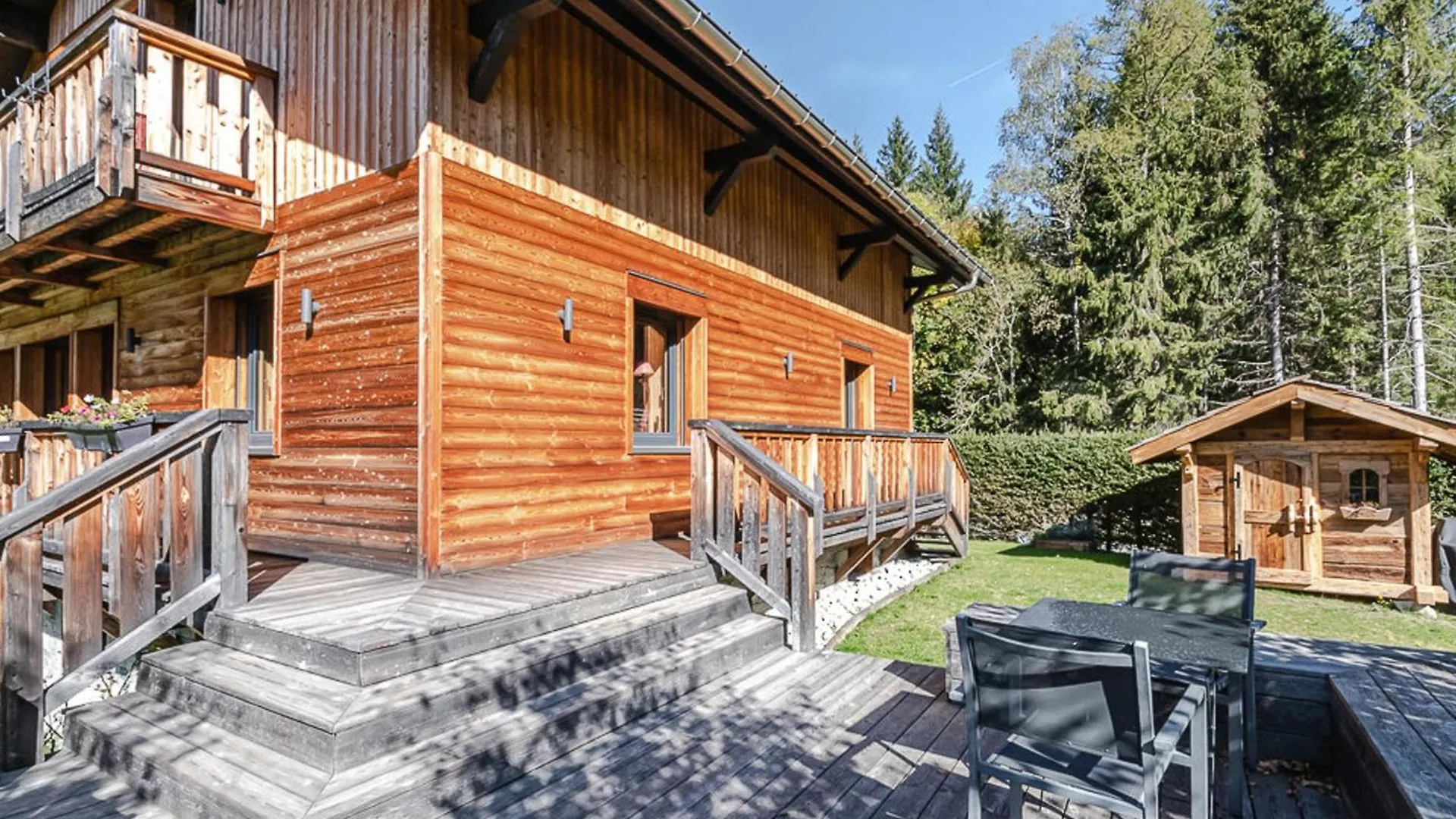 Superbe Chalet Avec Grand Jardin, 5 Chambres, Parking Et Wifi - Fr-1-343-177 霞慕尼 0*,